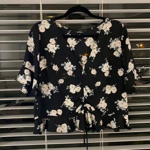 Express Floral Blouse